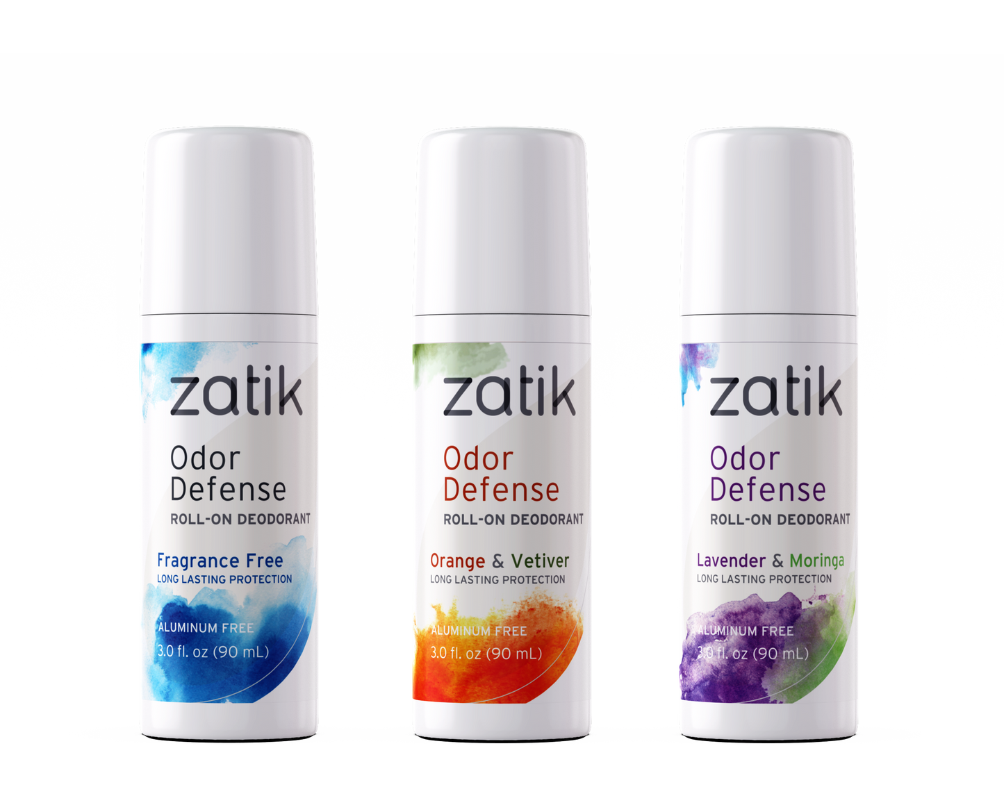 Odor Defense Roll-on Deodorant - Orange and Vetiver 3 oz