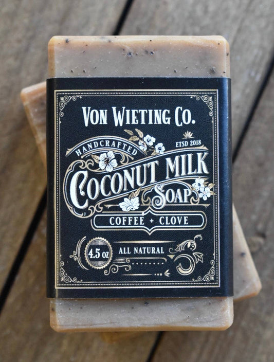 Coffee Clove Coconut Milk Soap