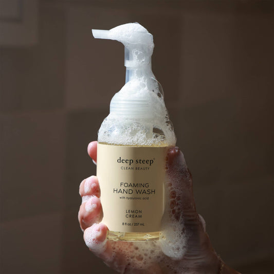 Lemon Cream Moisturizing Foaming Hand Wash 8oz
