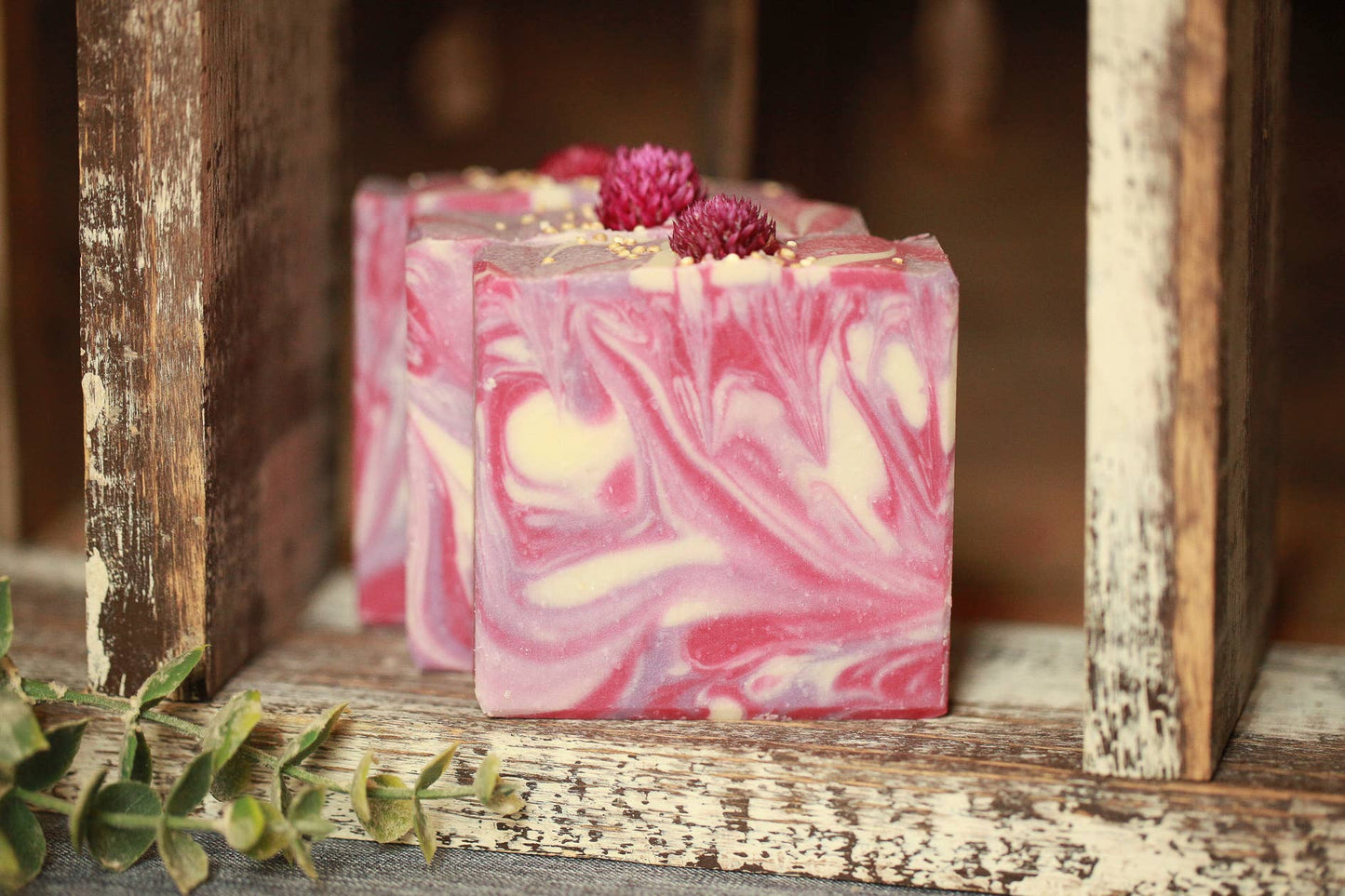 Black Raspberry Vanilla Cold Process Bar Soap, 4.5 oz.