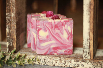 Black Raspberry Vanilla Cold Process Bar Soap, 4.5 oz.