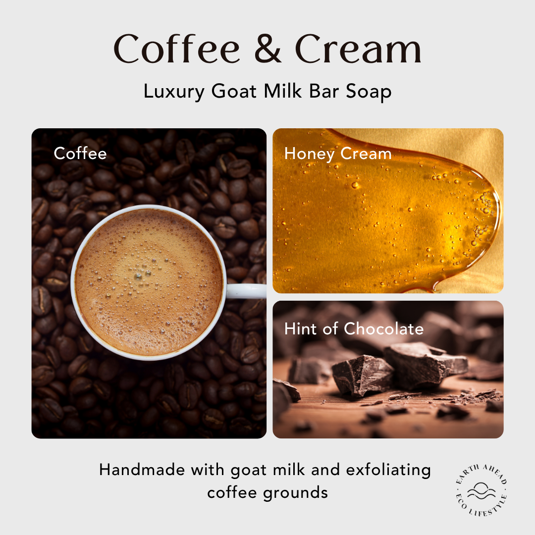 COFFEE & CREAM Luxury Goat Milk Bar Soap