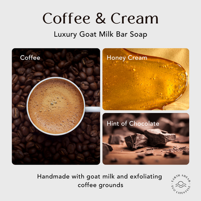 COFFEE & CREAM Luxury Goat Milk Bar Soap