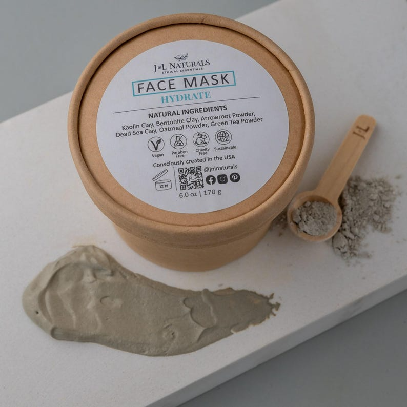 Natural Face Mask Skincare For Normal to Dull Skin : 2.0 oz / Calm