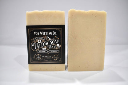 Oatmeal + Milk & Honey Tallow Soap