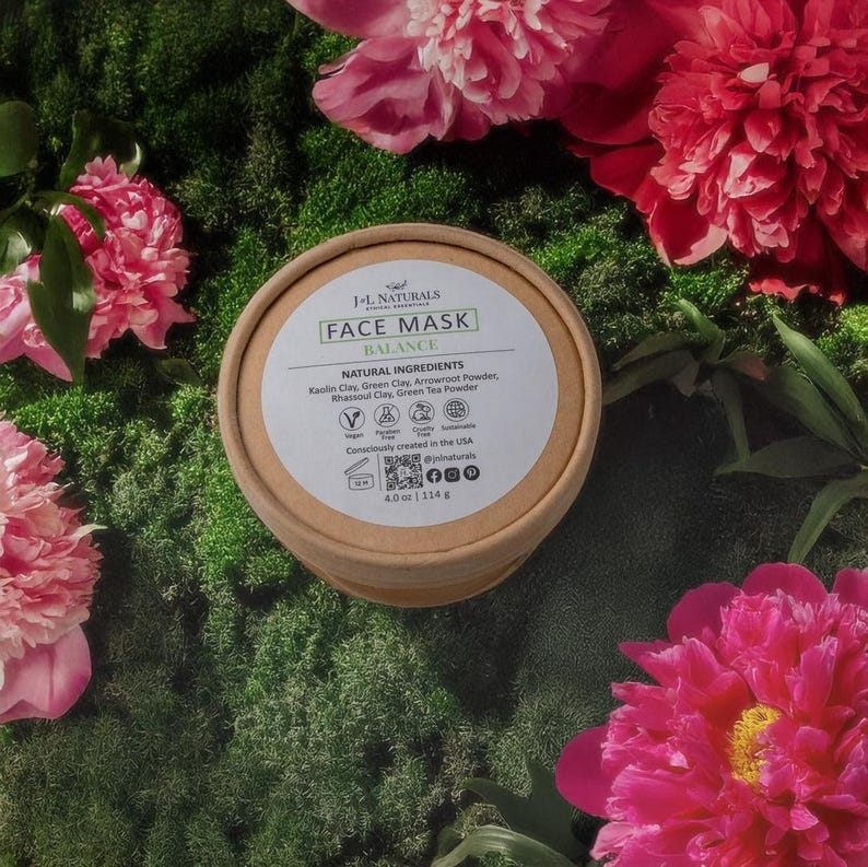 Natural Face Mask Skincare For Normal to Dull Skin : 2.0 oz / Calm