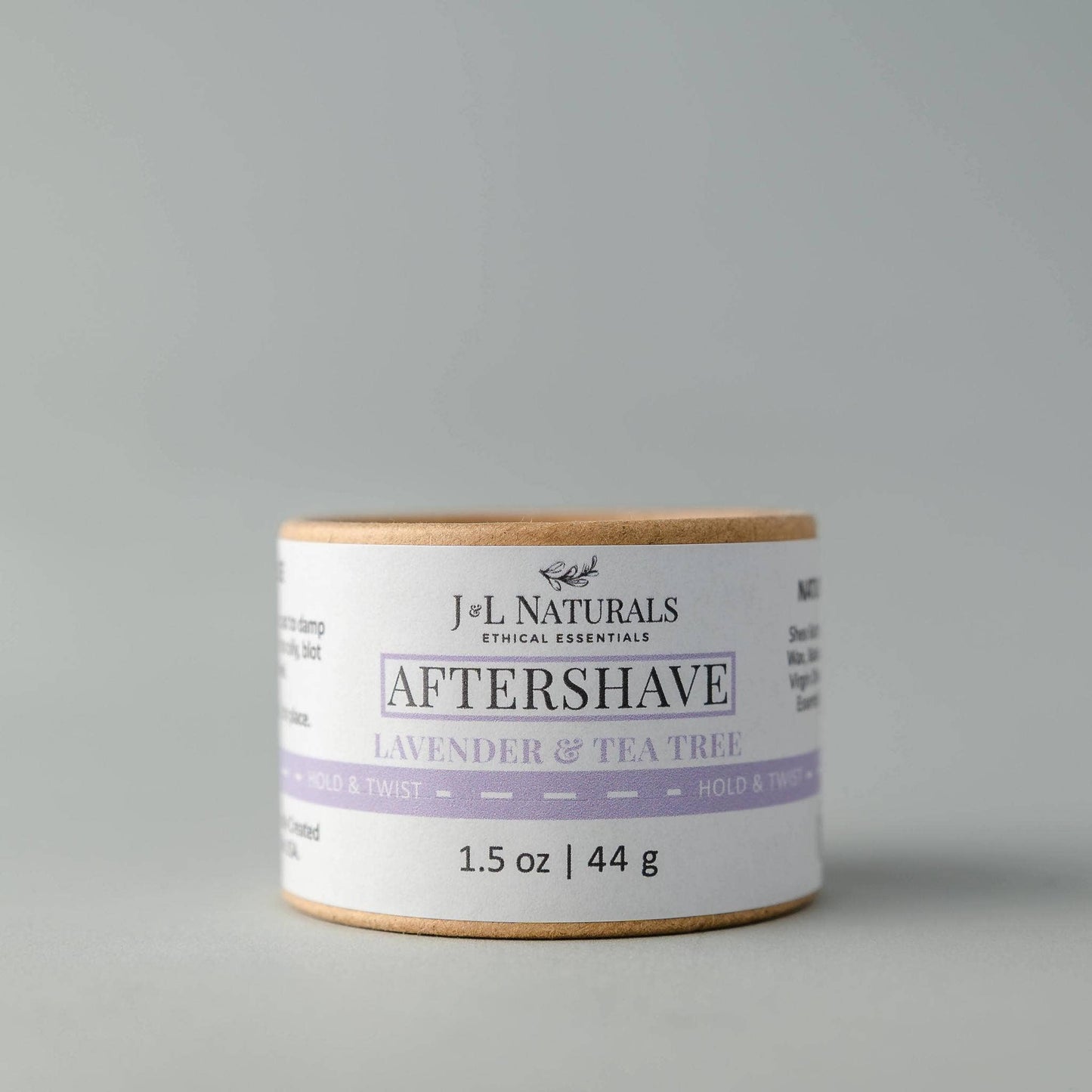 Aftershave Rub - natural,vegan and hydrating post shave balm: Lemongrass & Clove