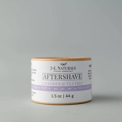 Aftershave Rub - natural,vegan and hydrating post shave balm: Lemongrass & Clove