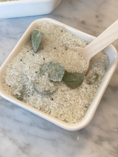 Botanical Bath Salt Soak | Therapeutic Bath Salt Soak: Wild Rose