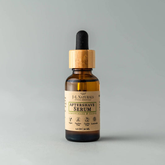 Aftershave Serum for men - 5 scents available: Lemongrass & Clove