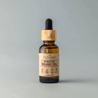 Natural Beard Oil - 3 regimens: Lemongrass & Clove / Hydrate
