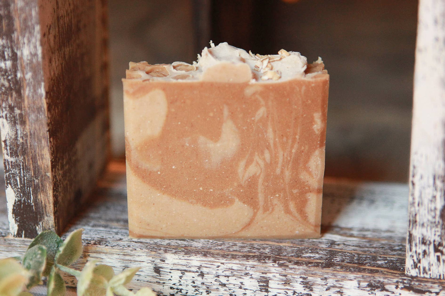 Oatmeal, Goats Milk & Honey Cold Process Bar Soap, 4.5 oz.