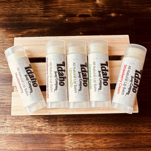 Natural Lip Balm: Blackberry Pomegranate