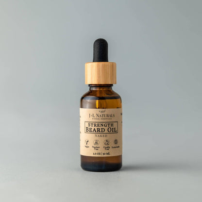 Natural Beard Oil - 3 regimens: Lemongrass & Clove / Hydrate