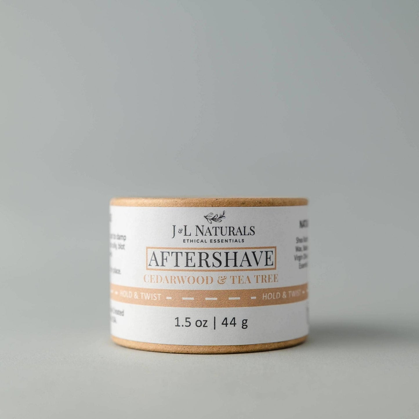 Aftershave Rub - natural,vegan and hydrating post shave balm: Lemongrass & Clove