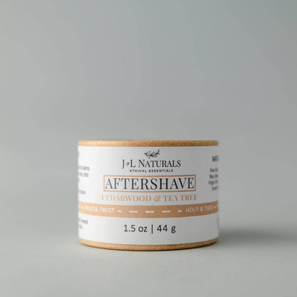 Aftershave Rub - natural,vegan and hydrating post shave balm: Lemongrass & Clove