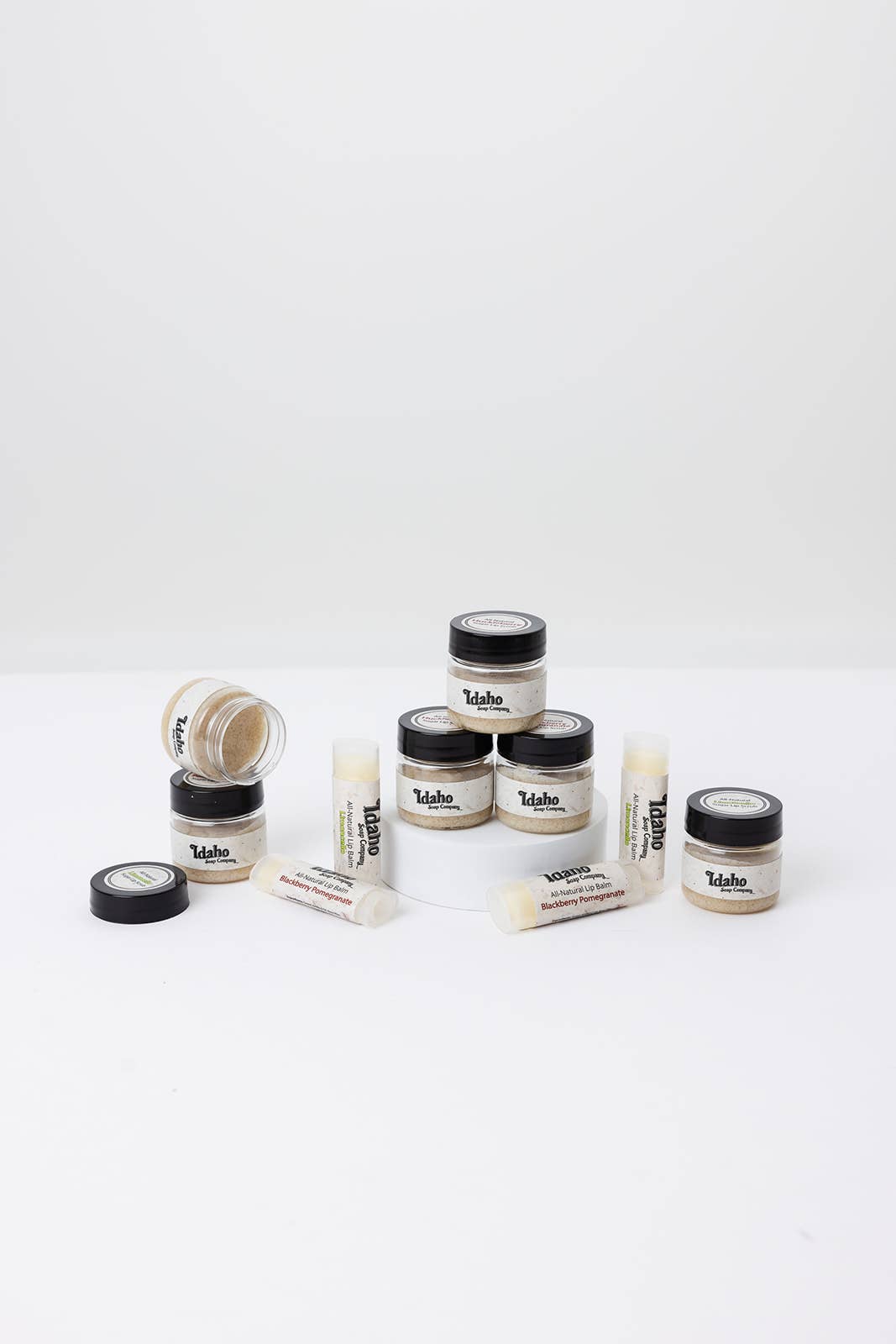 Natural Lip Balm: Blackberry Pomegranate