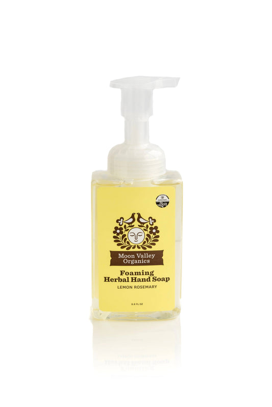Lemon Rosemary Foaming Herbal Hand Soap