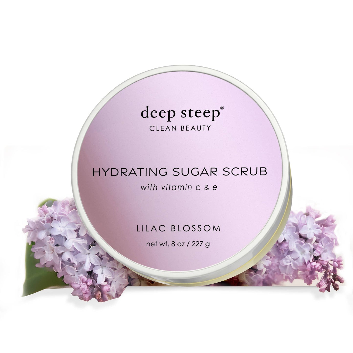 Lilac Blossom Exfoliating and Smoothing Sugar Scrub 8oz