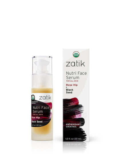 Nutri Face Serum, Rose Hip & Black Seed Antioxidant Cocktail