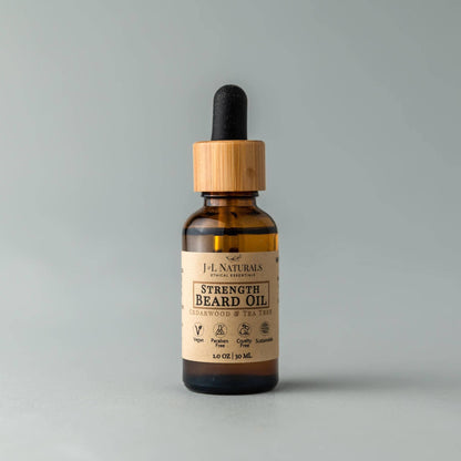 Natural Beard Oil - 3 regimens: Lemongrass & Clove / Hydrate