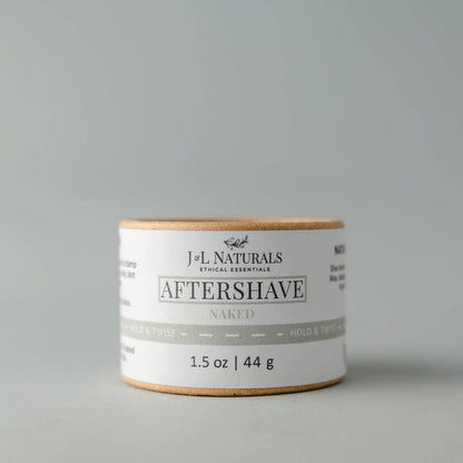 Aftershave Rub - natural,vegan and hydrating post shave balm: Lemongrass & Clove