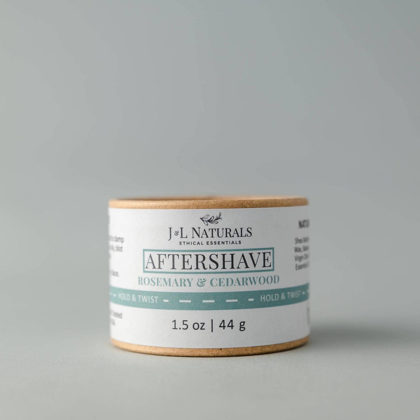 Aftershave Rub - natural,vegan and hydrating post shave balm: Lemongrass & Clove