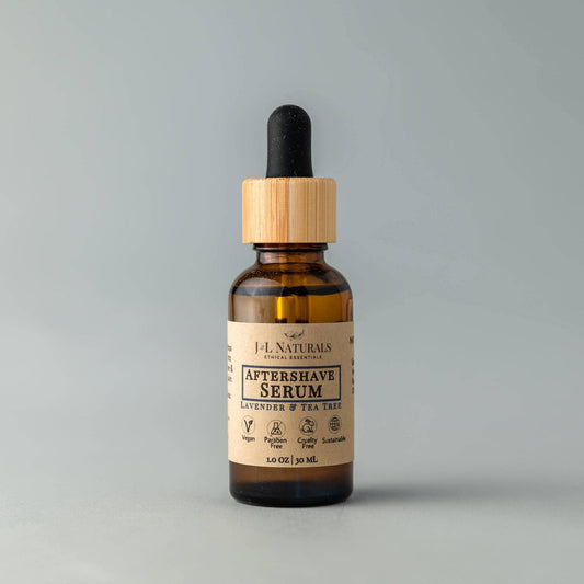 Aftershave Serum for men - 5 scents available: Lavender & Tea Tree
